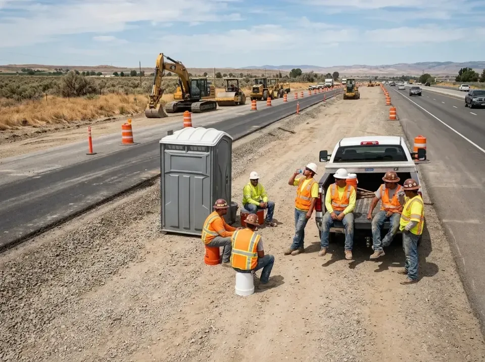 highway-road-construction-crew-007 — frequently asked questions, Porta Potty and Restroom Rentals in Madison Heights, VA